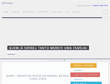 Tablet Screenshot of gaarcampinas.org